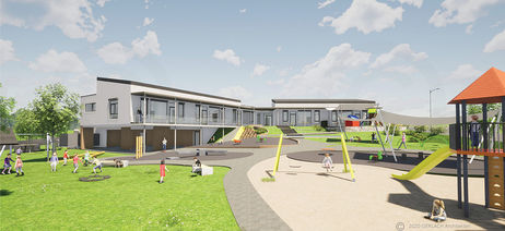 Planung des Kindertagesstätten-Neubaus